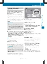 Preview for 307 page of Mercedes-Benz CL2012 Operator'S Manual