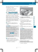 Preview for 399 page of Mercedes-Benz CL2012 Operator'S Manual