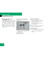 Preview for 213 page of Mercedes-Benz CLK 63 AMG Operator'S Manual