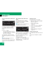 Preview for 227 page of Mercedes-Benz CLK 63 AMG Operator'S Manual