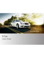 Preview for 1 page of Mercedes-Benz CLK Coupe 320 Operator'S Manual