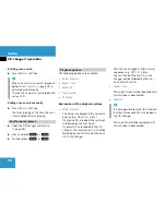 Preview for 75 page of Mercedes-Benz COMAND MY07 Operator'S Manual