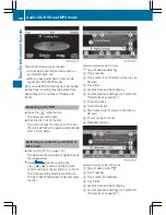 Предварительный просмотр 182 страницы Mercedes-Benz Comand MY11 Operating Instructions Manual