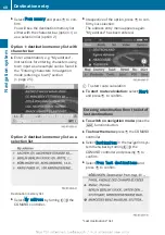 Предварительный просмотр 62 страницы Mercedes-Benz COMAND Online Supplement Manual