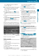 Предварительный просмотр 67 страницы Mercedes-Benz COMAND Online Supplement Manual
