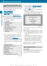 Предварительный просмотр 70 страницы Mercedes-Benz COMAND Online Supplement Manual