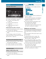 Preview for 43 page of Mercedes-Benz COMAND Operating Instructions Manual