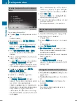 Preview for 120 page of Mercedes-Benz COMAND Operating Instructions Manual