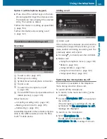 Preview for 147 page of Mercedes-Benz COMAND Operating Instructions Manual