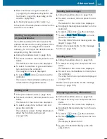 Preview for 167 page of Mercedes-Benz COMAND Operating Instructions Manual