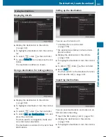 Preview for 185 page of Mercedes-Benz COMAND Operating Instructions Manual