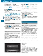 Preview for 204 page of Mercedes-Benz COMAND Operating Instructions Manual