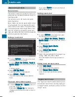 Preview for 208 page of Mercedes-Benz COMAND Operating Instructions Manual