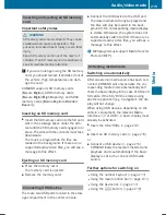 Preview for 217 page of Mercedes-Benz COMAND Operating Instructions Manual