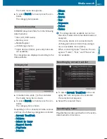 Preview for 223 page of Mercedes-Benz COMAND Operating Instructions Manual