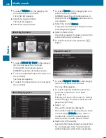 Preview for 224 page of Mercedes-Benz COMAND Operating Instructions Manual