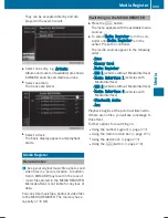 Preview for 225 page of Mercedes-Benz COMAND Operating Instructions Manual