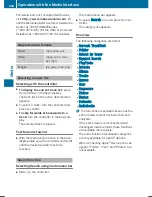 Preview for 238 page of Mercedes-Benz COMAND Operating Instructions Manual