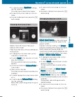 Preview for 255 page of Mercedes-Benz COMAND Operating Instructions Manual