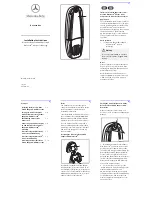 Preview for 1 page of Mercedes-Benz CRADLE ADAPTOR Installation Instructions