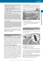 Preview for 97 page of Mercedes-Benz E 180 Owner'S Manual