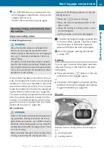 Preview for 101 page of Mercedes-Benz E 180 Owner'S Manual