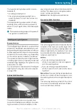 Preview for 143 page of Mercedes-Benz E 180 Owner'S Manual