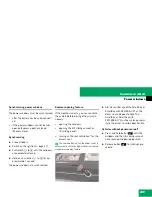 Предварительный просмотр 240 страницы Mercedes-Benz E 320 BLUETEC Operator'S Manual