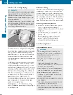 Preview for 204 page of Mercedes-Benz E 350 BlueEFFICIENCY Cabriolet Operator'S Manual