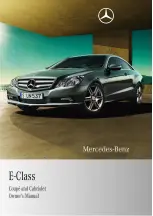 Preview for 2 page of Mercedes-Benz E-Class 2010 Owner'S Manual