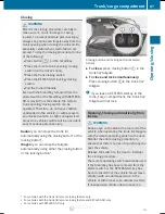 Preview for 89 page of Mercedes-Benz E-Class 2012 Operator'S Manual