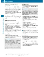 Preview for 118 page of Mercedes-Benz E-Class 2012 Operator'S Manual