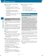 Preview for 142 page of Mercedes-Benz E-Class 2012 Operator'S Manual