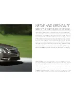 Preview for 9 page of Mercedes-Benz E-CLASS 2013 Brochure