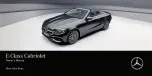 Предварительный просмотр 2 страницы Mercedes-Benz E-Class Cabriolet 2018 Owner'S Manual