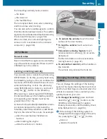 Предварительный просмотр 87 страницы Mercedes-Benz E-Class Cabriolet Operator'S Manual