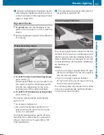 Предварительный просмотр 139 страницы Mercedes-Benz E-Class Cabriolet Operator'S Manual