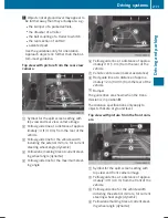 Предварительный просмотр 213 страницы Mercedes-Benz E-Class Cabriolet Operator'S Manual