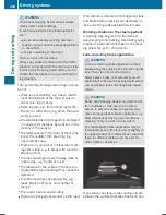 Предварительный просмотр 224 страницы Mercedes-Benz E-Class Cabriolet Operator'S Manual