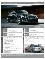 Preview for 4 page of Mercedes-Benz e350 4Matic 2010 Reference Manual