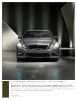 Preview for 13 page of Mercedes-Benz e350 4Matic 2010 Reference Manual