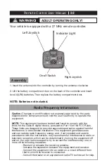 Preview for 22 page of Mercedes-Benz G 63 AMG Owner'S Manual With Assembly Instructions