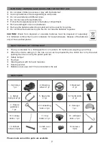 Preview for 3 page of Mercedes-Benz G350D Instruction Manual