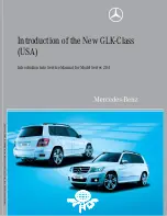 Preview for 1 page of Mercedes-Benz Glk 350 Service Manual