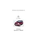 Mercedes-Benz M-class ML 320 Operator'S Manual preview