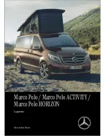 Preview for 1 page of Mercedes-Benz Marco Polo 2017 Owner'S Manual Supplement