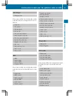 Preview for 97 page of Mercedes-Benz NTG4.5 Bilingual 2015 Operating Instructions Manual