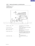 Preview for 210 page of Mercedes-Benz OM602 Service Manual