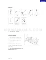 Preview for 254 page of Mercedes-Benz OM602 Service Manual