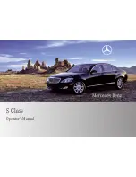 Mercedes-Benz S 65 AMG Operator'S Manual preview